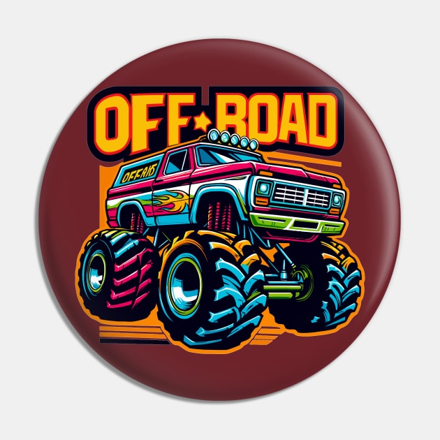 Off Road Pin by Vehicles-Art