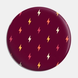 Fall in Lightning Bolts Pin