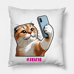 Cat Selfie Pillow