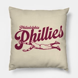 Diving Phillies Pillow