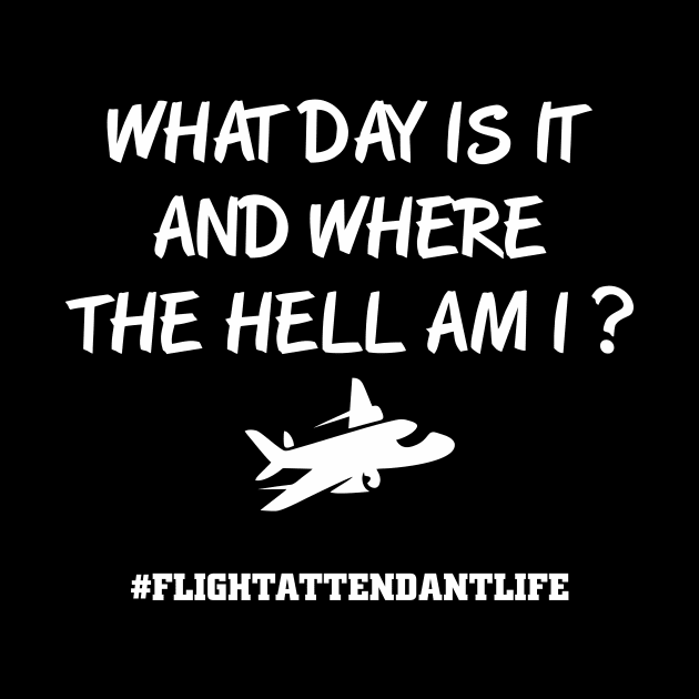 Funny Flight Attendant Job by FunnyphskStore
