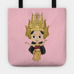 Khmer Cambodian Apsara Dancer Tote