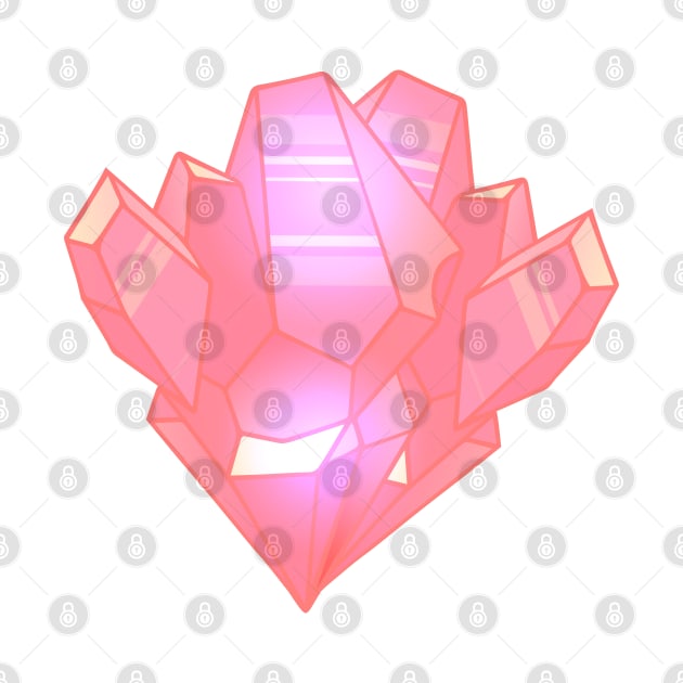 Pink gemstone by Veleri