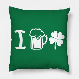 Funny St. Patricks T-shirt Pillow