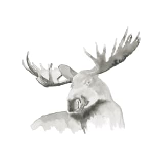 Moose Painting T-Shirt