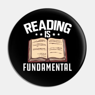 Reading is fundamental w Pin