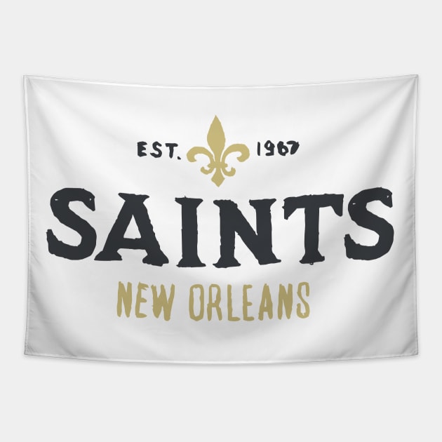 New Orleans Saiiiints 02 Tapestry by Very Simple Graph