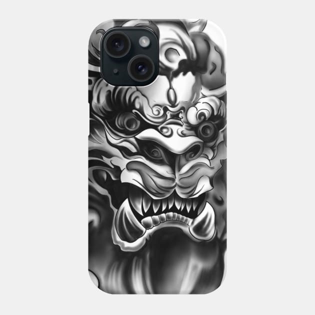 Fu Dog Phone Case by BSKR