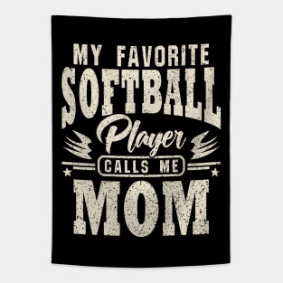 Mom My Favorite Softball Player Calls Me Tapestry