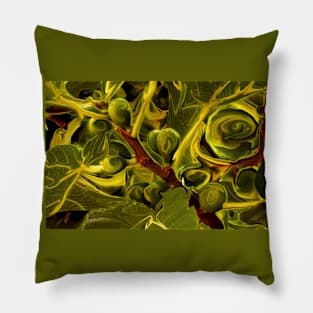 Fig Trees Forest Pillow