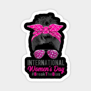 Break The Bias International Womens Day 2024 Women 8 March Magnet