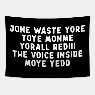 JONE WASTE YORE Funny I Miss You Jone Waste Yore Toye Monme Tapestry