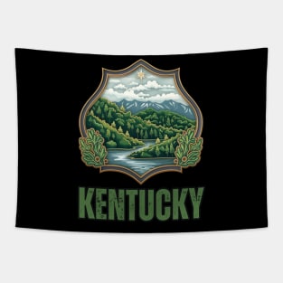 Kentucky State USA Tapestry