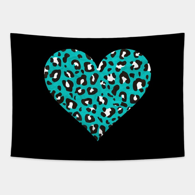 Leopard Print Heart Poster for Sale by Bumblefuzzies