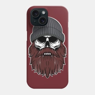 Bearded Skull Phone Case