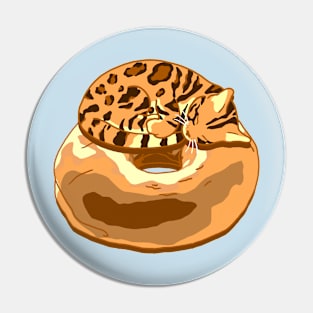 Bagel Cat - Bengal Pin