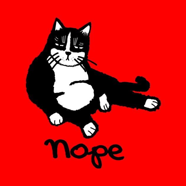 nope cat by yumiyoshi4