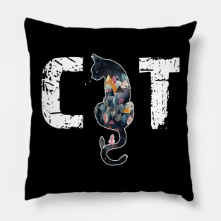 Cat Story Pillow