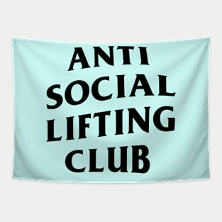 Anti Social Lifting Club Tapestry