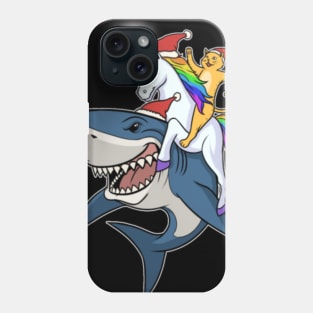 shark unicorn cat Phone Case