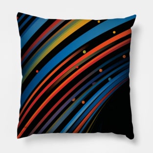 Rainbow Twister Pillow