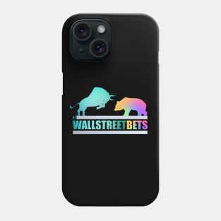 Wallstreetbets WSB - Reddit - Diamond Hands To The Moon Stonks Phone Case