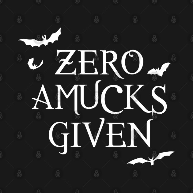 Zero Amucks Given by hawkadoodledoo