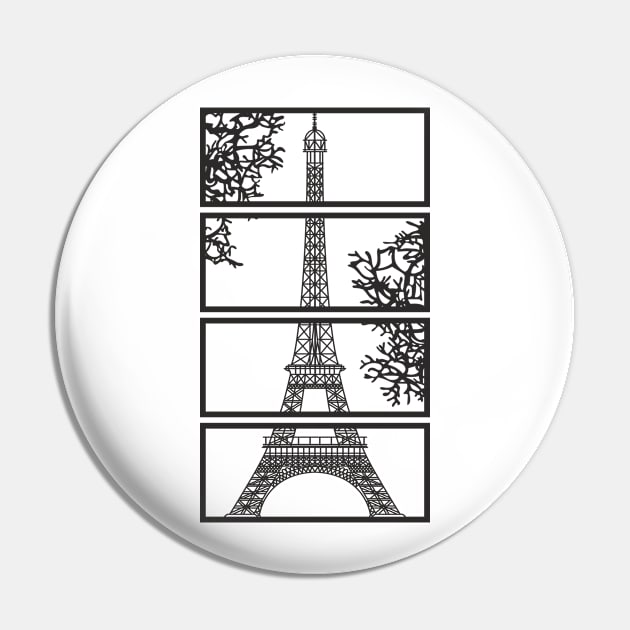 Eiffel tower Pin by KHJ