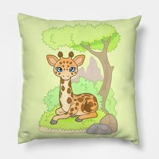 cute giraffe Pillow