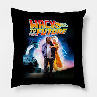 Wack to the future Pillow