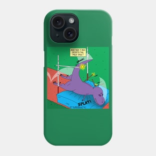 T-Rex Pole Vault Phone Case