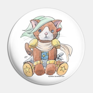 Harlock the Cat Cosplay: Rydia Pin