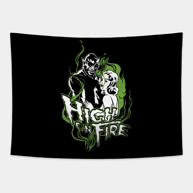 REEFER MADNESS Tapestry by Mey X Prints
