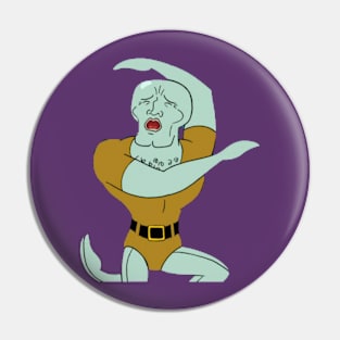 Squidward Handsome Face Pin