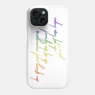 Joshua 1:9 Phone Case