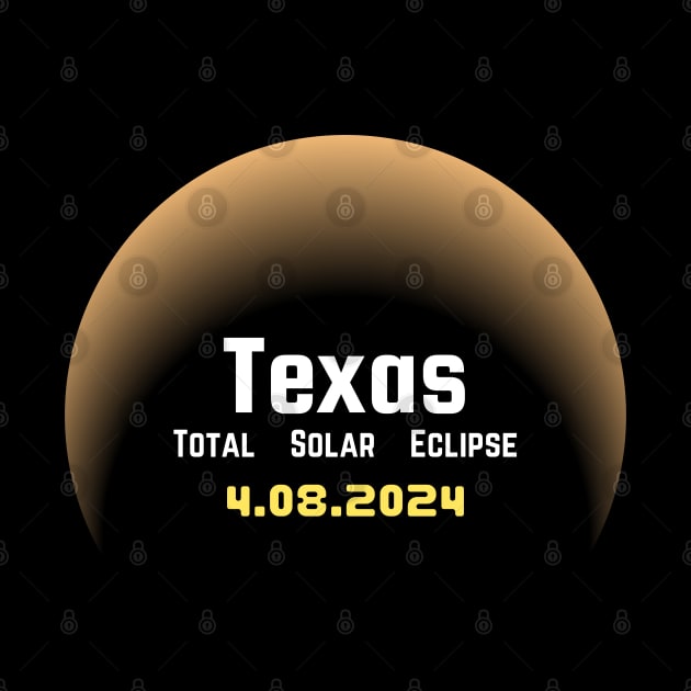 Texas USA Totality 2024 Solar Eclipse by Peter smith