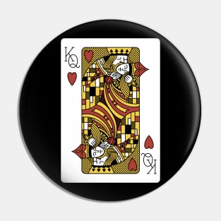 The Kiss Poker Cassino Cards by Tobe Fonseca Pin