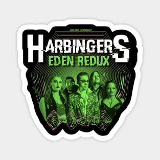 Harbingers: Eden Redux -The Whole Crew - For Dark Colors Magnet