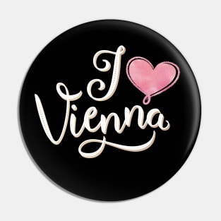 Vienna: lovers of Vienna Pin