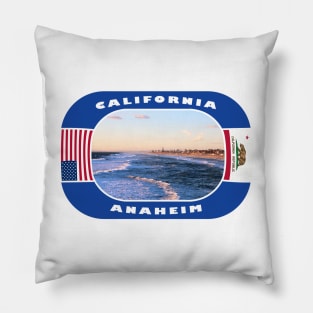 California, Anaheim City, USA Pillow