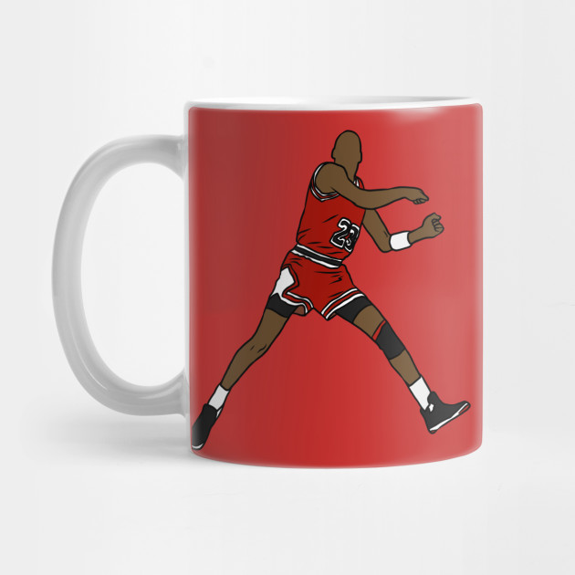 Michael Jordan Game Winner Celebration Michael Jordan Mug