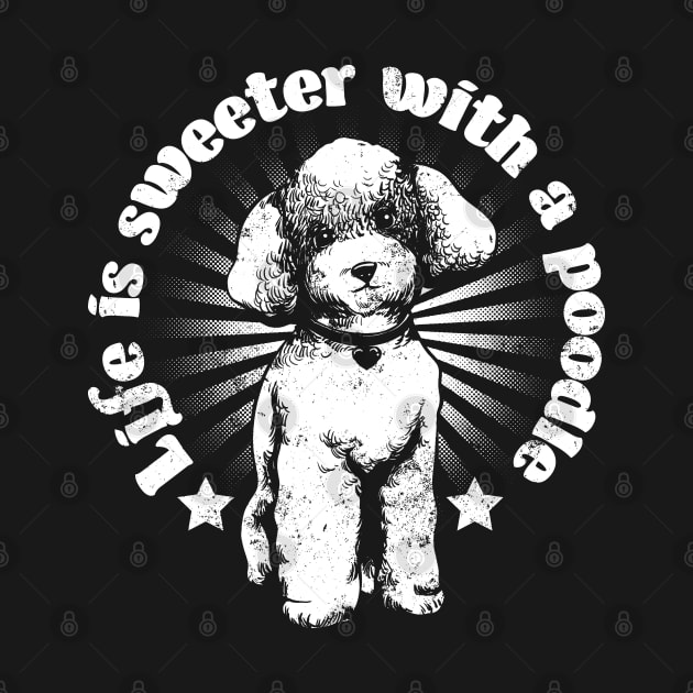 Toy Poodle by Black Tee Inc