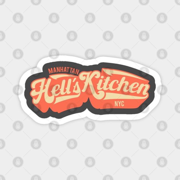 New York Hell´s Kitchen  - Hell´s Kitchen  - Hell´s Kitchen  Manhattan Magnet by Boogosh