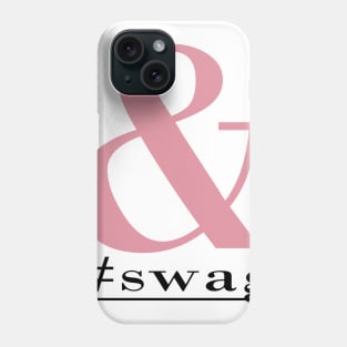 #swag -swag man Phone Case