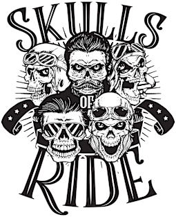 Skulls of Ride Magnet