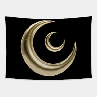 Two Moons Tapestry