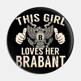 BRABANT Pin