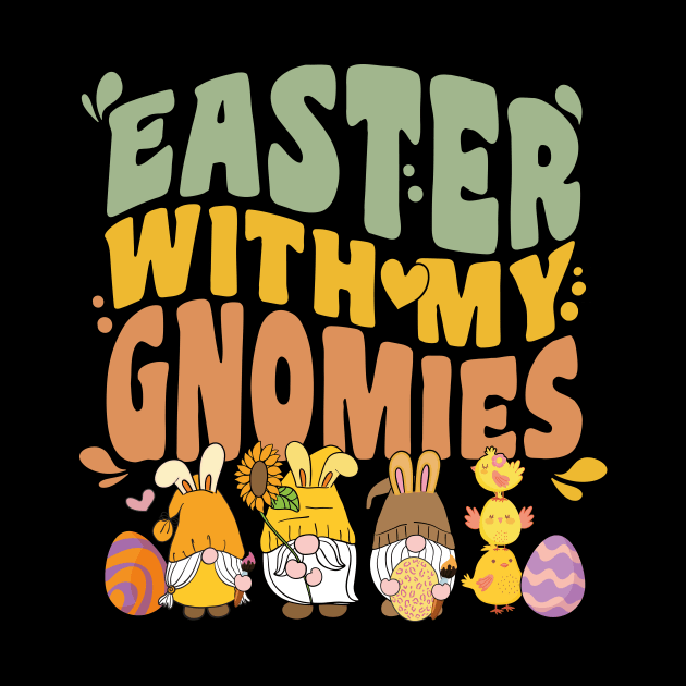 Easter Garden Gnome Egg Hunt by MarkusShirts