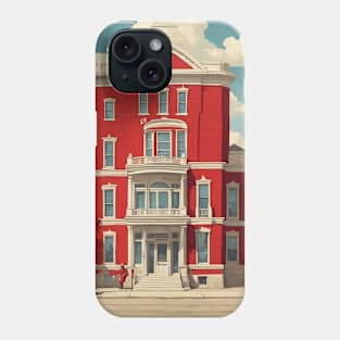 Winnipeg The Exchange District Vintage Retro Travel Tourism Phone Case