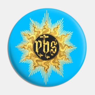 The Sacred Name of Jesus - IHS Pin